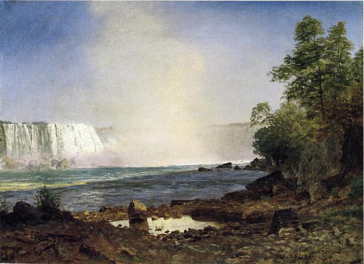 Albert Bierstadt Oil Painting Niagara Falls